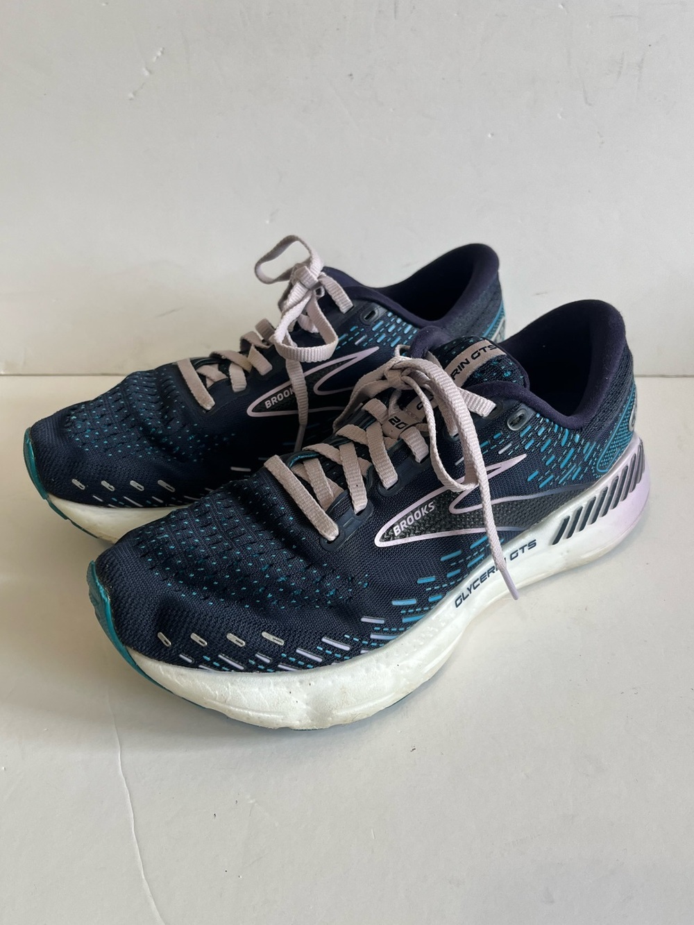 Brooks Glycerin 20 Women's Running Shoes Blue Size 7.5